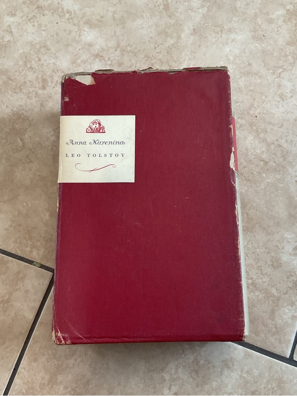 Anna Karenina Hardcover Book - Vintage 1939